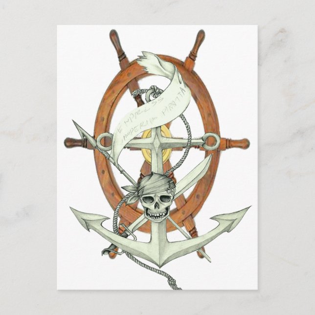 Carte Postale Pirate Sigil (Devant)