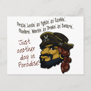 Carte Postale Pirates !