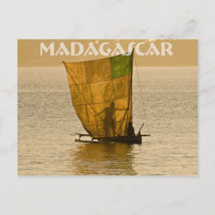 Carte Postale Piroguier Vezo