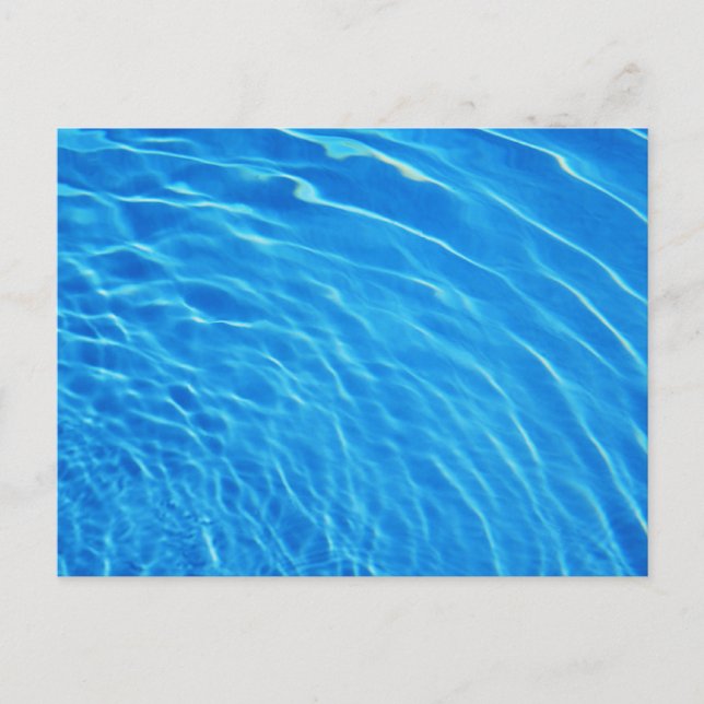 CARTE POSTALE PISCINE (Devant)