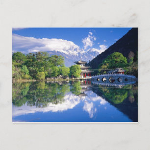 Carte Postale Piscine Dragon Noir, Lijiang Yunnan, Chine