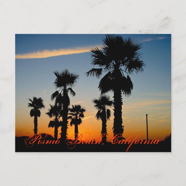 Carte Postale Pismo Beach, Californie (Devant)