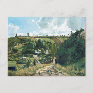 Carte Postale Pissarro - La colline de Jalais, Pontoise,