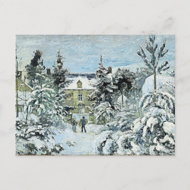 Carte Postale Pissarro - La maison de Piette à Montfoucault (Devant)