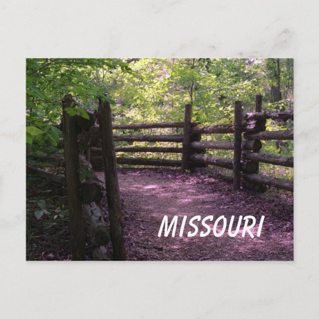 Carte Postale Piste du Missouri (Devant)