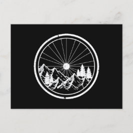 Carte Postale Piste VTT Mountain