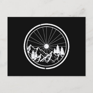 Carte Postale Piste VTT Mountain
