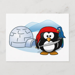 Carte Postale Pitate Penguin de l'Antarctique