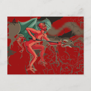 Carte Postale Pitchfork Devil