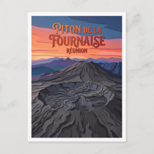 Carte Postale Piton de la Fournaise Sainte-Rose Réunion