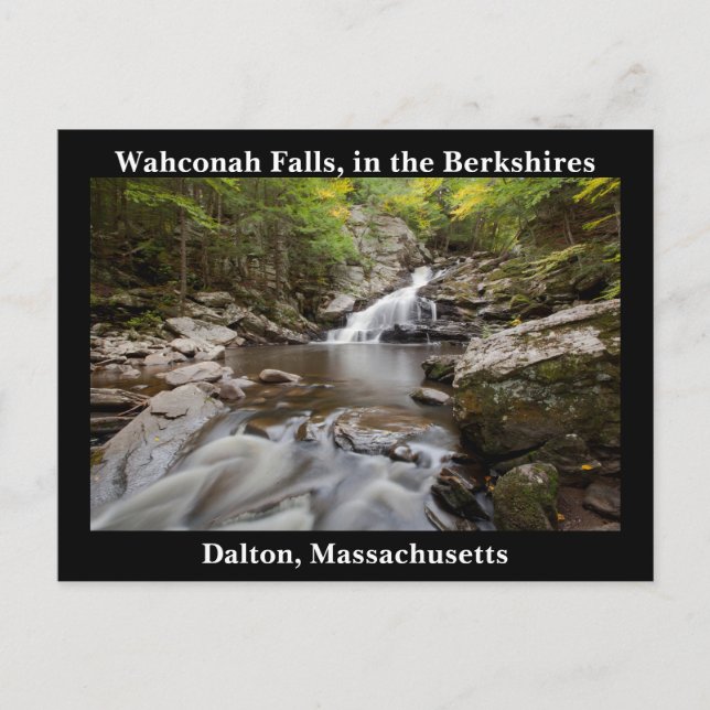 Carte postale pittoresque de Wahconah Falls - Dalt (Devant)