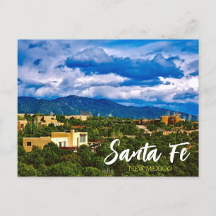 Carte postale Pittoresque père Noël Fe Nouveau Mex