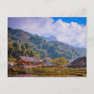 Carte Postale Pittoresque Rural Photographie Farmhouse USA Campa