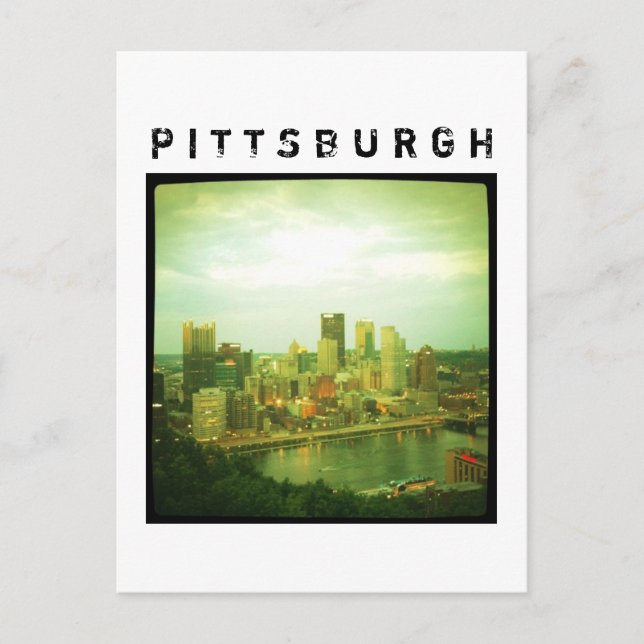 Carte Postale Pittsburgh (Devant)