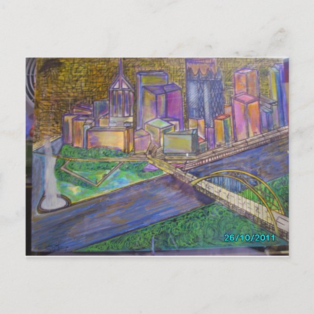 Carte Postale Pittsburgh (Devant)