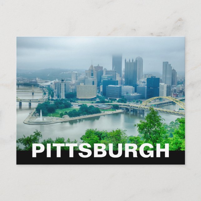 CARTE POSTALE PITTSBURGH (Devant)
