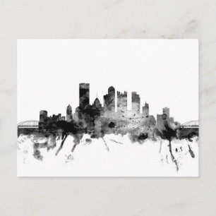 Carte Postale Pittsburgh Pennsylvania Skyline