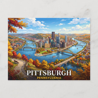Carte Postale Pittsburgh Pennsylvanie