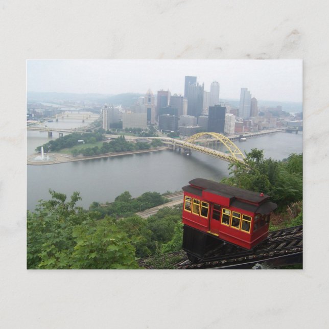 Carte Postale Pittsburgh Skyline (Devant)