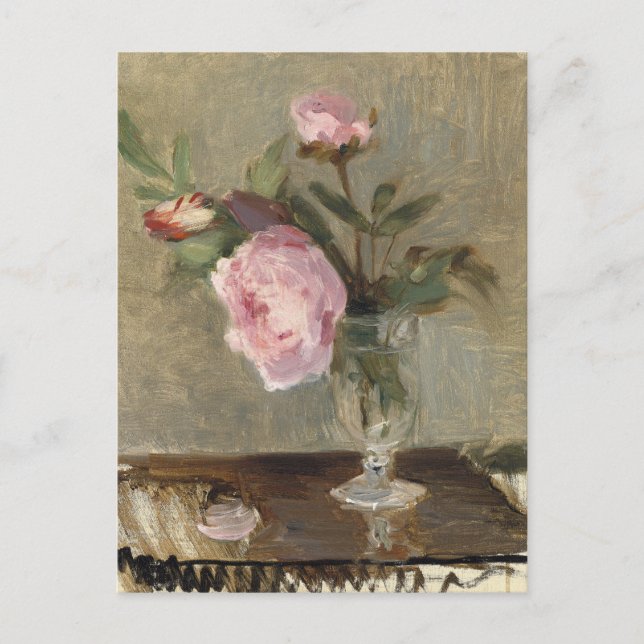 Carte Postale Pivoines | Berthe Morisot (Devant)