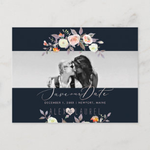 Carte Postale PixDezines Aquarelle Pastel Roses, Enregistrer la 