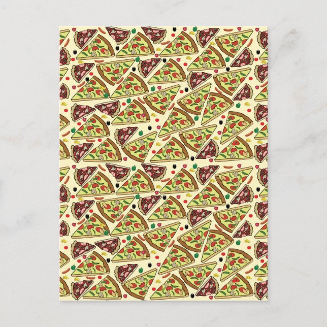 Carte Postale Pizza (Devant)