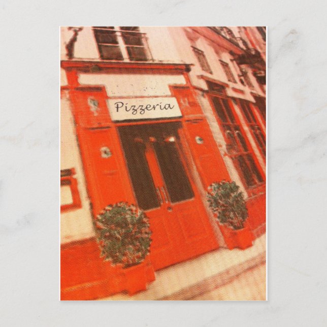 Carte Postale Pizza (Devant)