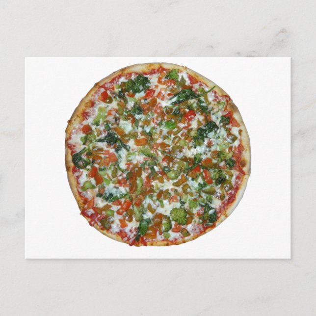 Carte Postale pizza (Devant)