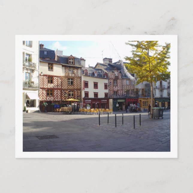 Carte Postale Place du Champ Jacquet (Devant)
