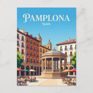 Carte Postale Place du Château Espagne