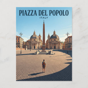Carte Postale Place du Peuple Italie