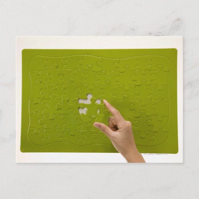 Carte Postale Placebo a puzzle piece (Devant)