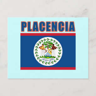 Carte Postale PLACENCIA Belize Beach Tshirts, cadeaux