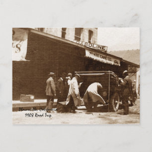 Carte Postale Placerville, Californie1908 Voyage routier