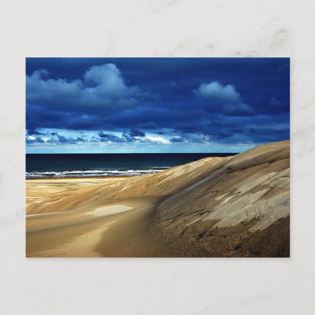 Carte Postale Plage après tempête (Devant)