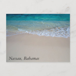 Carte Postale Plage bahaméenne simple