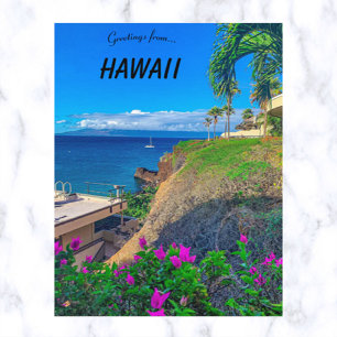 Carte Postale Plage de Black Rock Lahaina Hawaï