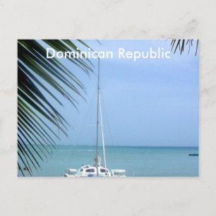 Carte Postale Plage de la République Dominicaine