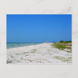 Carte Postale Plage de l'île de Sanibel