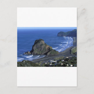 Carte Postale Plage de Lion Rock Piha