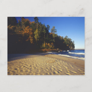 Carte Postale Plage de Miners à Pictured Rocks National