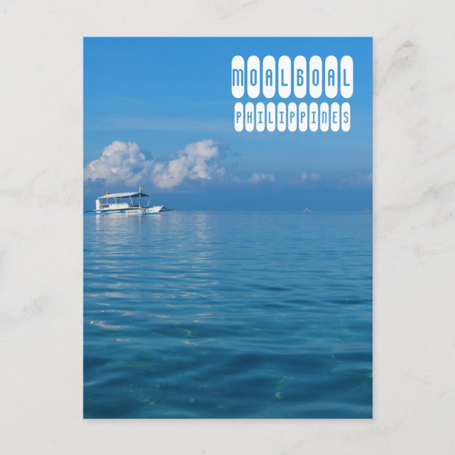 Carte Postale Plage de Moalbola (Devant)