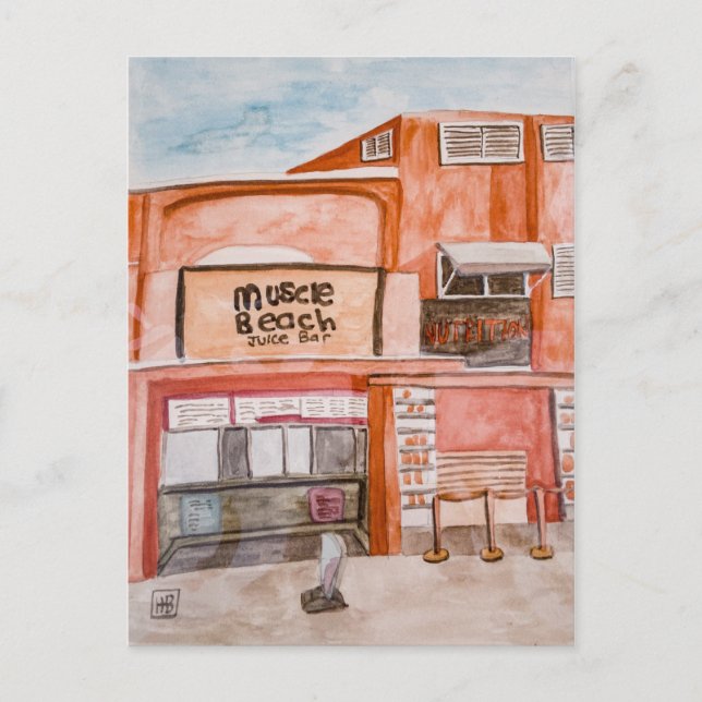 Carte Postale Plage de Muscle (Devant)