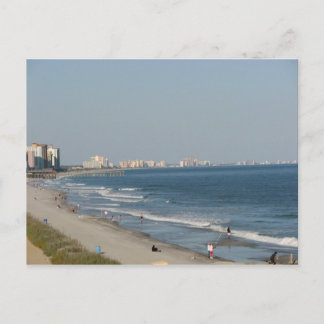 Carte Postale Plage de Myrtle Beach en Caroline du Sud