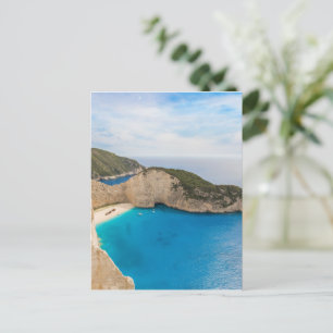 Carte Postale Plage de Navagio Grèce