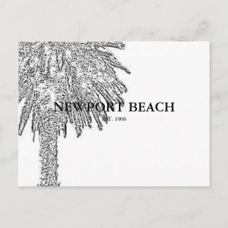 CARTE POSTALE PLAGE DE NEWPORT