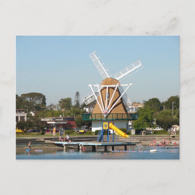 Carte Postale Plage de Oak Harbour City (Devant)