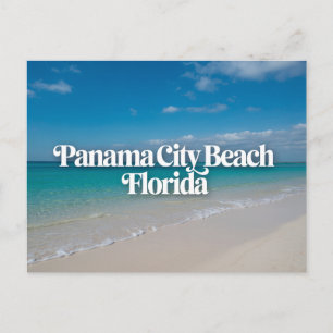 Carte Postale Plage de Panama City Floride golfe du Mexique