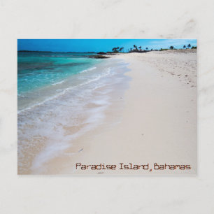 Carte Postale Plage de Paradise Island