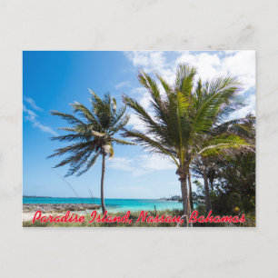 Carte Postale Plage de Paradise Island
